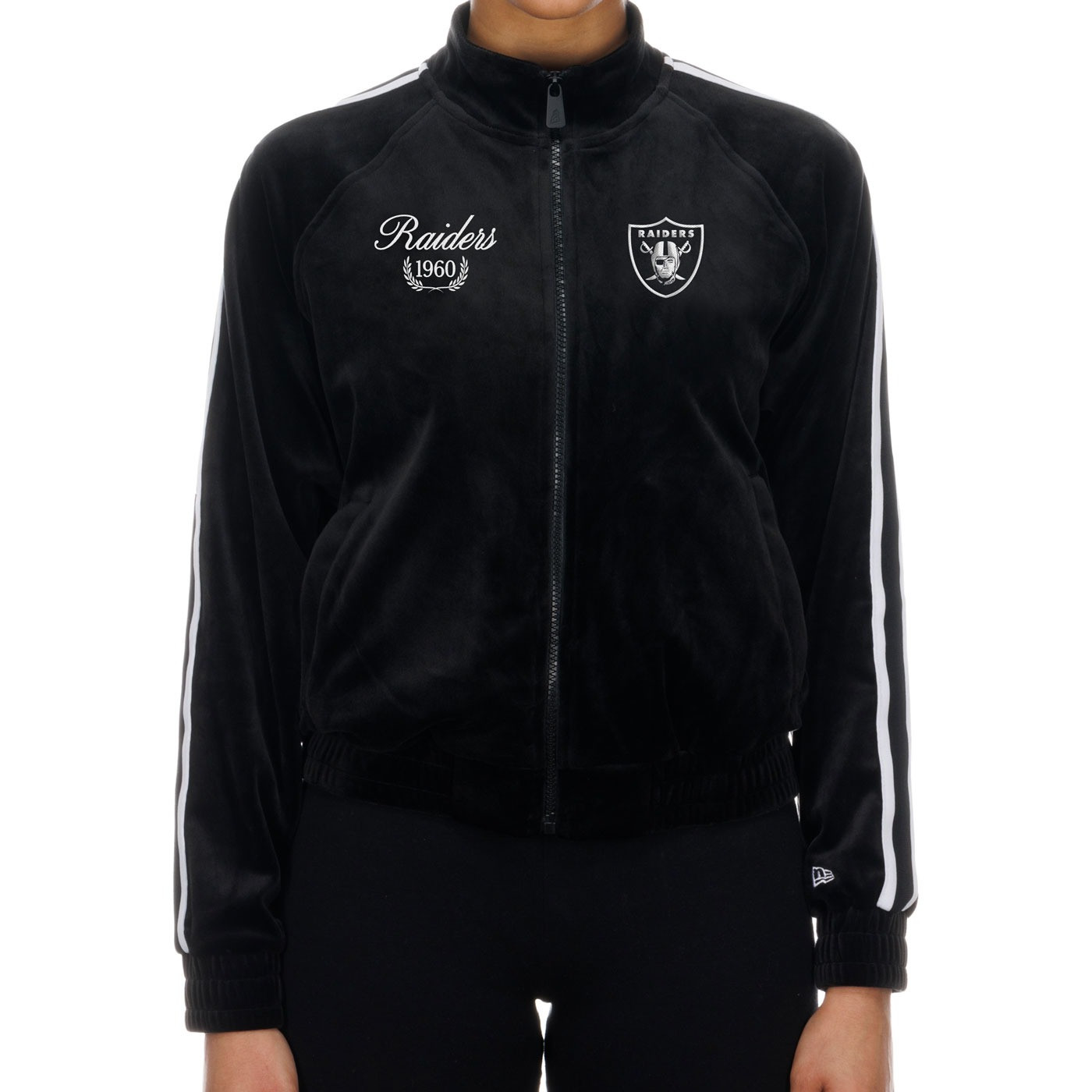 NEW ERA WOMENS THROWBACK PREP TRACK JACKET