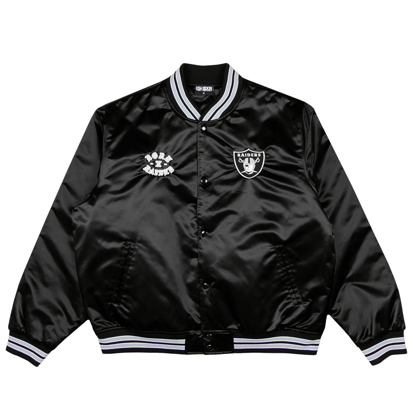 BORN X RAISED RAIDERS STADIUM JACKET