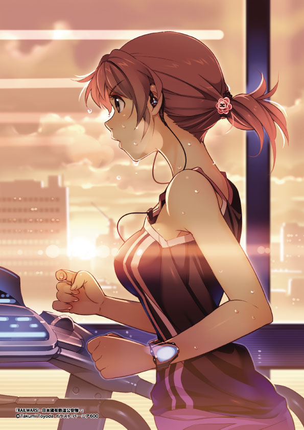 RAIL WARS! 公式 複製原画 03巻書き下ろし・小海 はるか05 | RAIL WARS