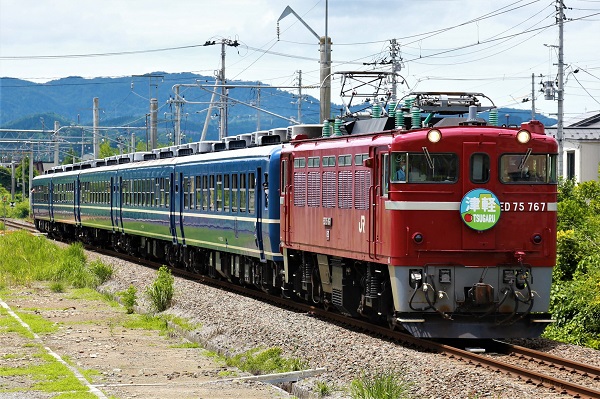 行先板サボ 青森×弘前 国鉄奥羽本線ED75EF81旧型客車50系秋田方向幕