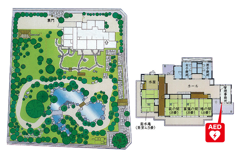 池泉廻遊式 日本庭園 楽水園｜福岡市博多区の日本庭園