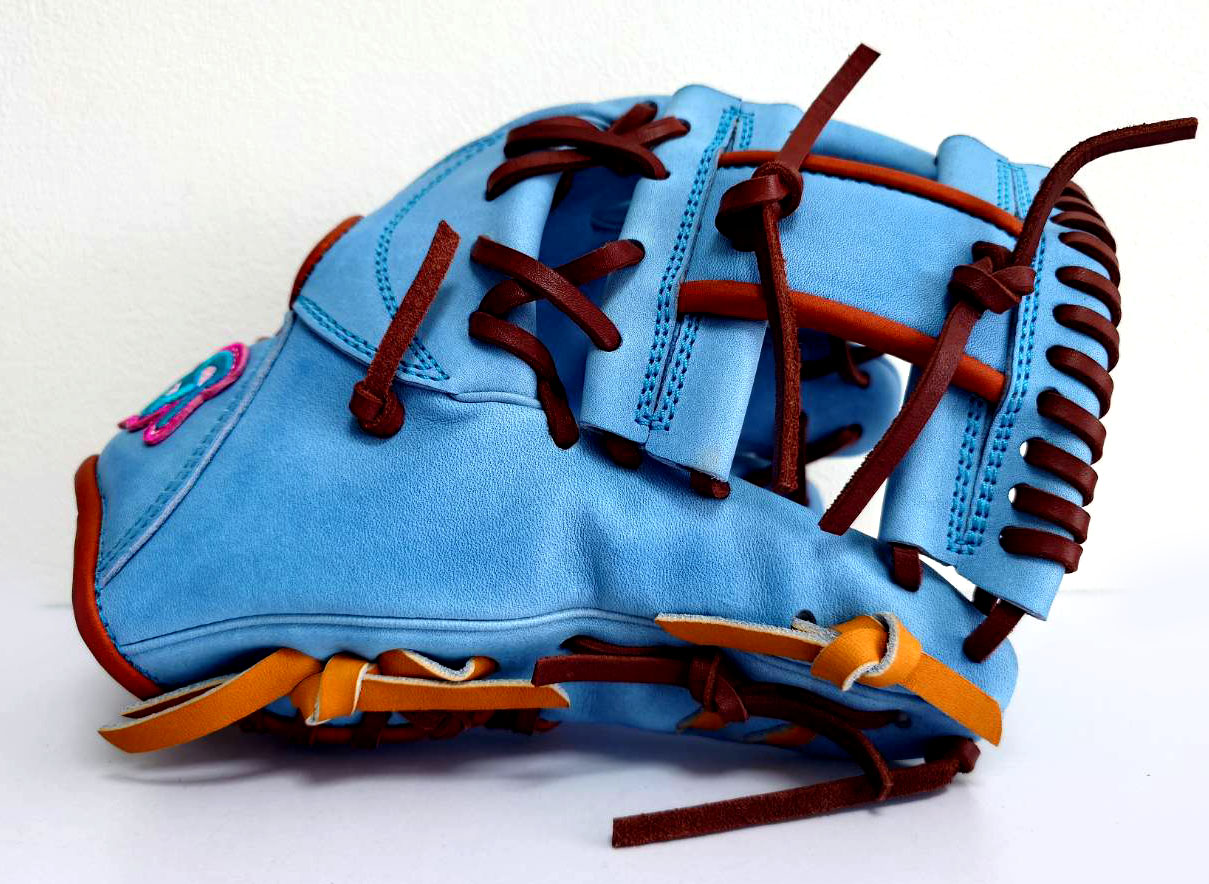 型付け済み【Rally Cap（ラリーキャップ）】軟式用グラブ 内野手用