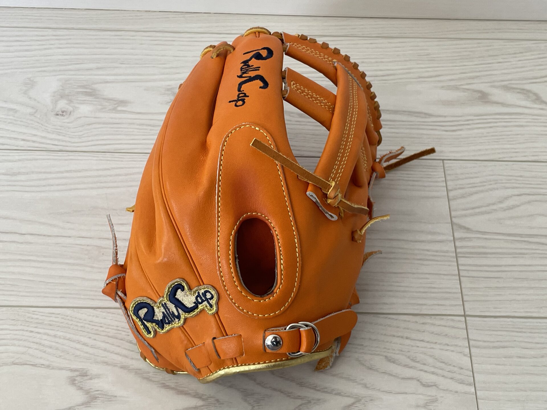 美USED◇プロ仕様◇【Rally Cap（ラリーキャップ）】硬式用グラブ 内