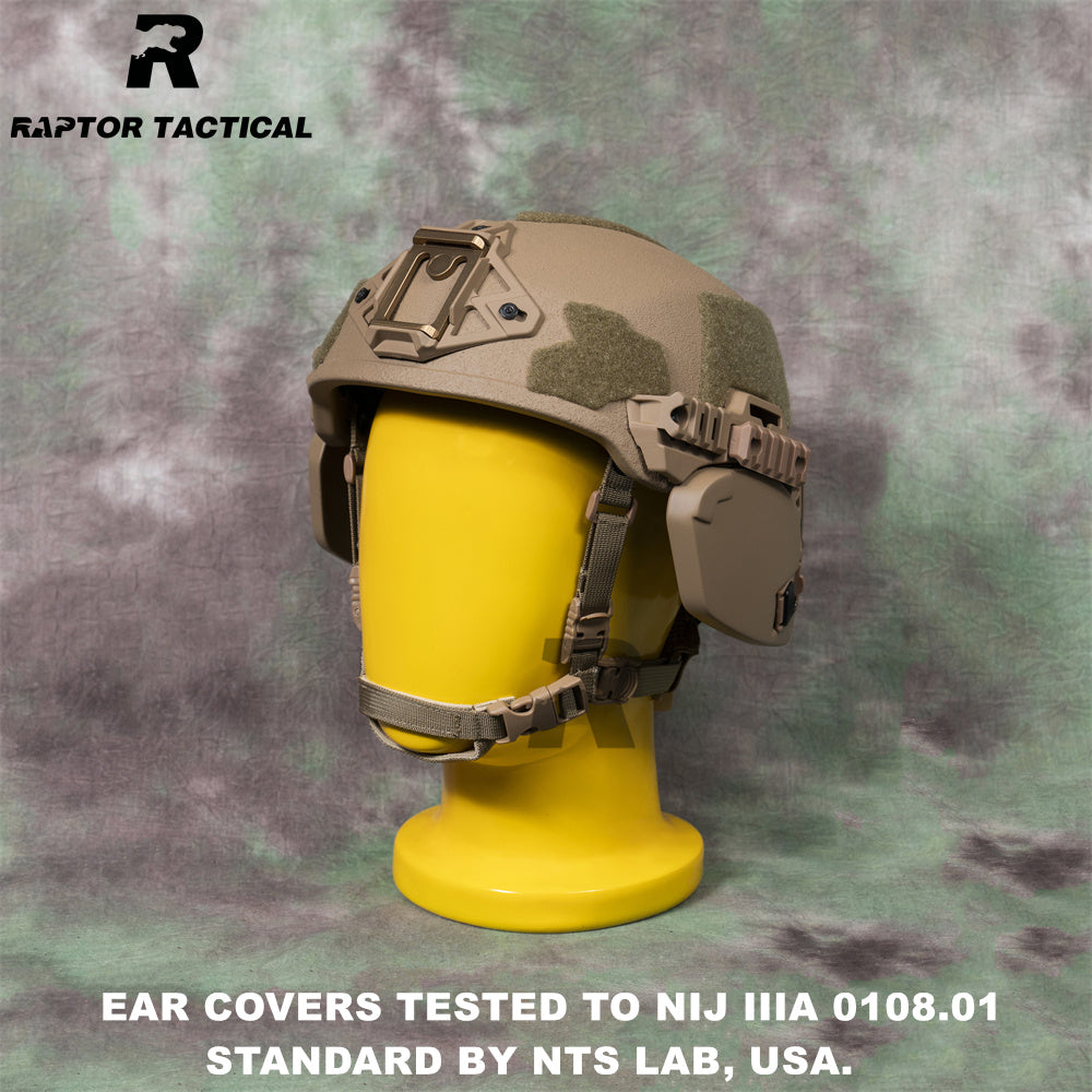 RAPTOR TACTICAL BALLISTIC EAR COVER FOR WENDY HELMET – Raptor