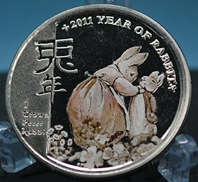 ピーターラビット コイン Coin Beatrix Potter Peter Rabbit
