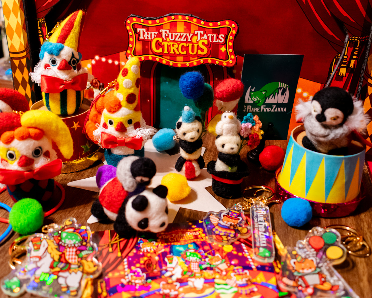 RFZ ORIGINALS Acrylic Keychain Collection 