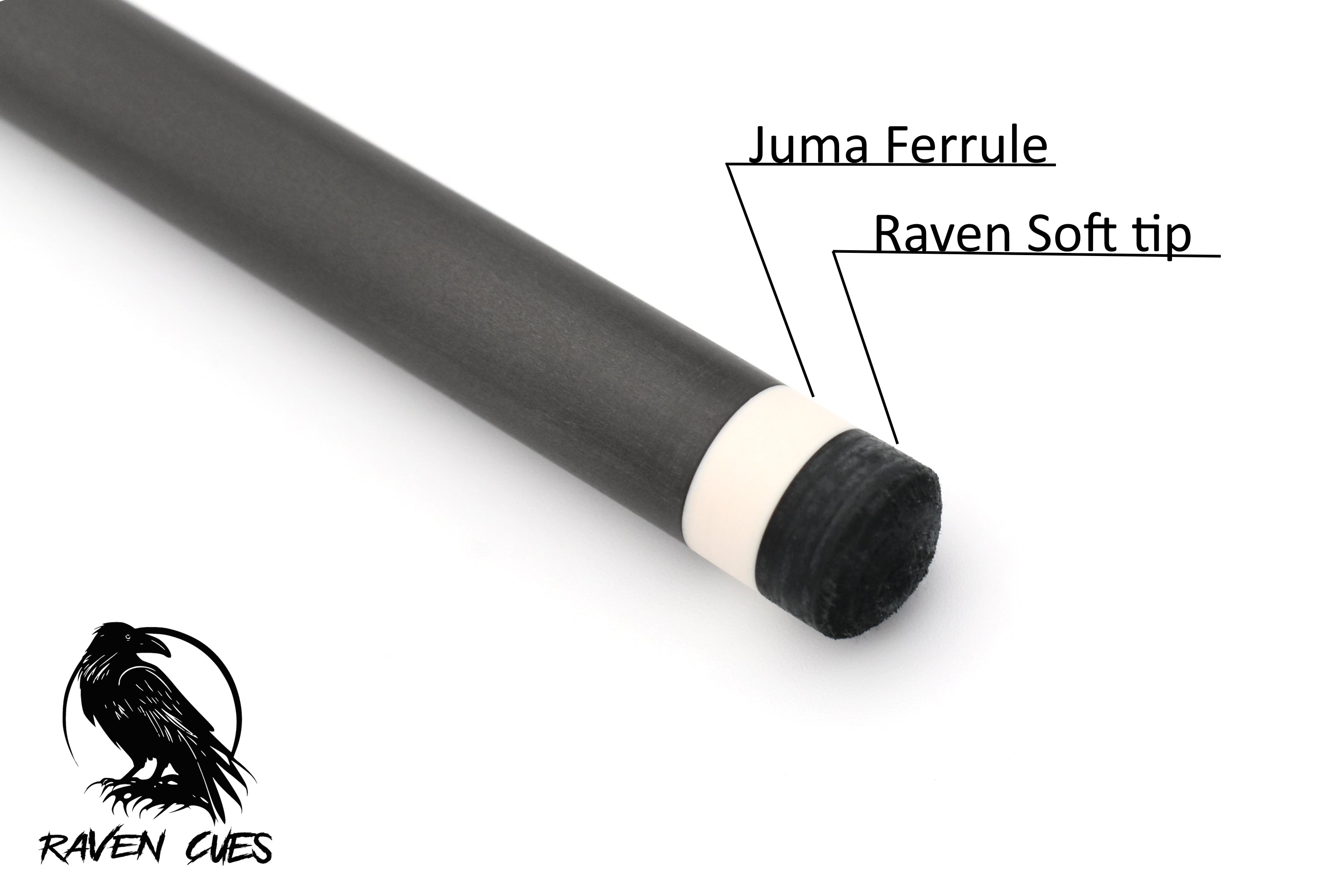 Carbon Fiber Shaft 3/8-14 (Fits Cuetec) - 12.4mm – RAVEN CUES