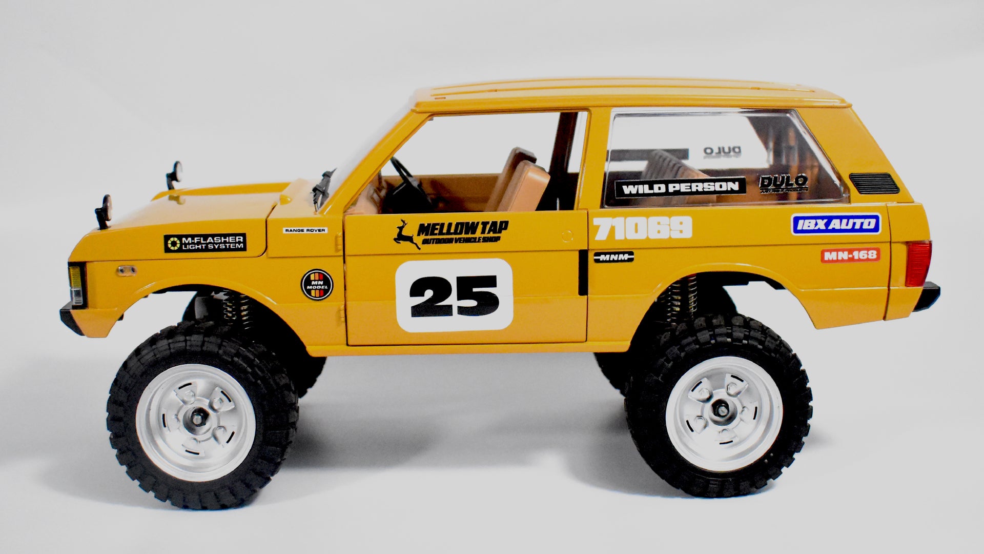 r-mn-168-yellow] / WPL JAPAN / MNモデル レンジローバー1970 1/12