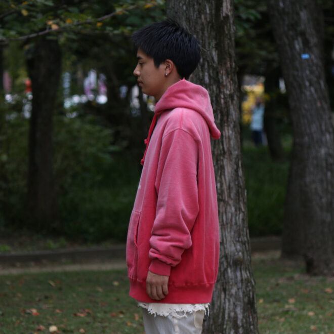 BOWWOW 1ST MARINE DIVISION HOODIE AGEING - Blog