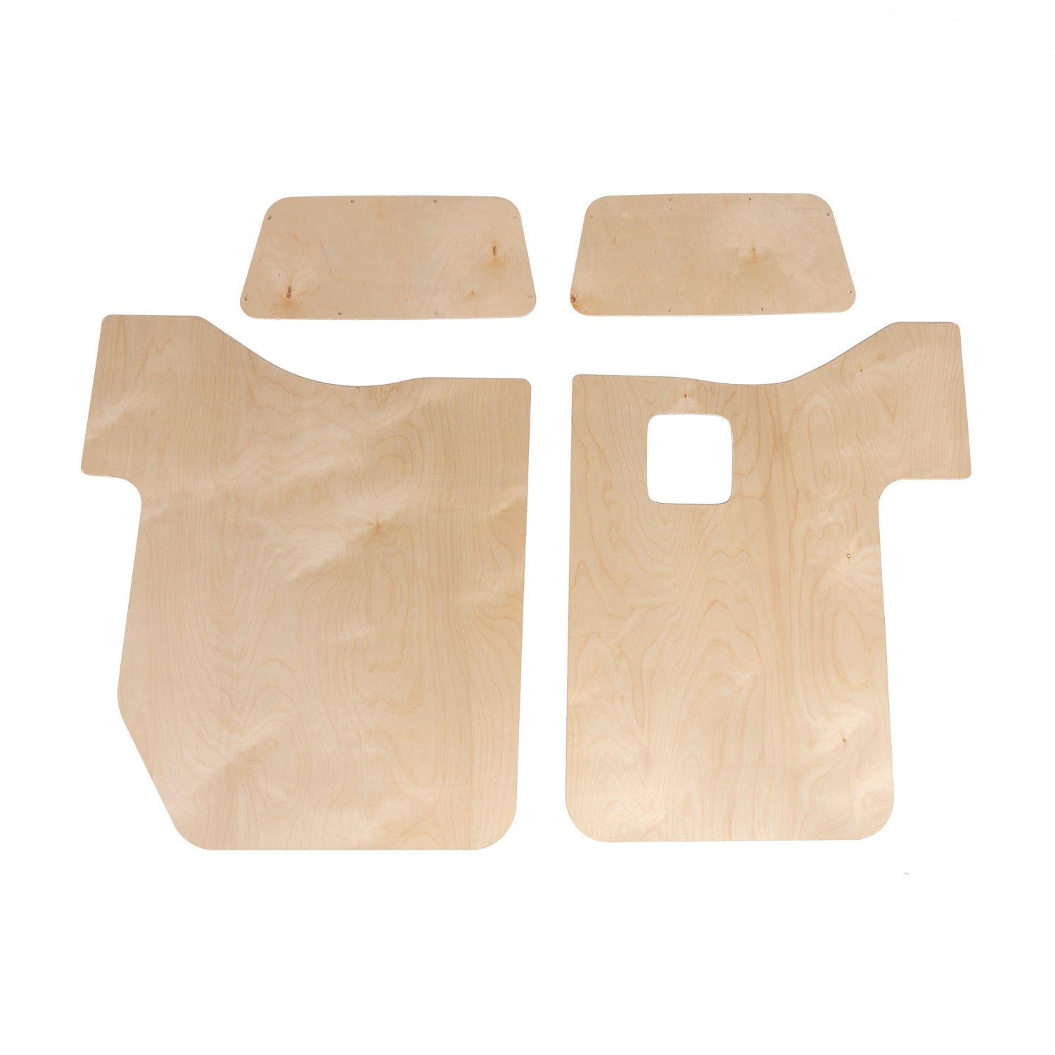 2019+ Sprinter Van Rear Door Panel Kit - Plywood - RB Components