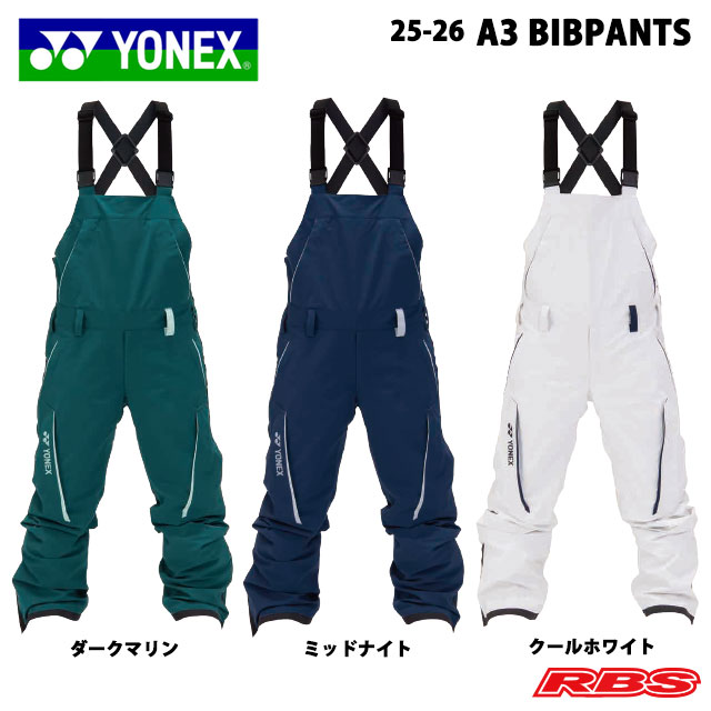 YONEX 25-26 A3 BIB PANTS ヨネックス エースリー ビブパンツ