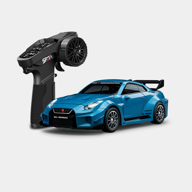 HStar D43-02Q 1:43 GTR35 4WD Alloy Drift RC Car RTR with Gyro LED