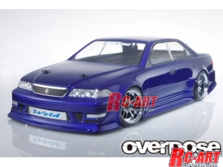 OD1636a]トヨタJZX100 マークII クリアボディ RC-ART