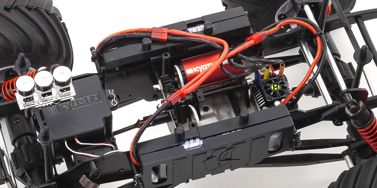 1/8スケール ラジオコントロール ブラシレスモーターパワード 4WD