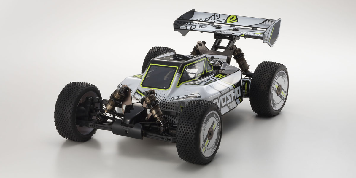 INFERNO MP9e TKI T1 (White/Black) 1/8 EP(BL) 4WD Buggy Readyset