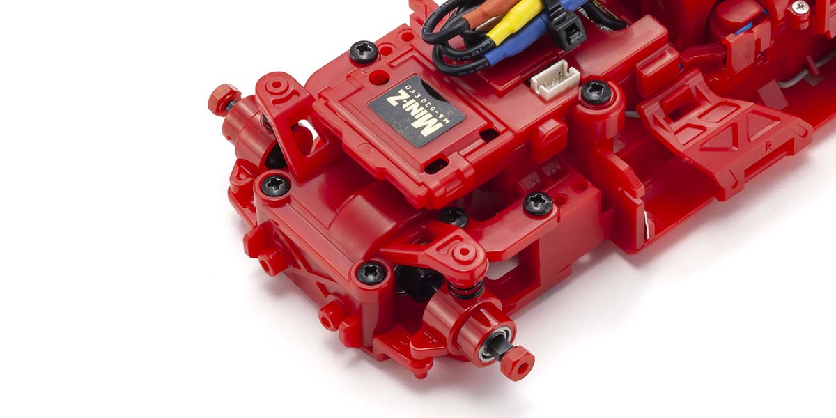ミニッツAWD MHS／ASF2.4GHzシステム MA-030EVO シャシーセット レッド