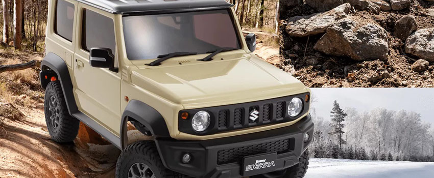 ラジオコントロール 電動 クローリングカー ミニッツ4×4シリーズ