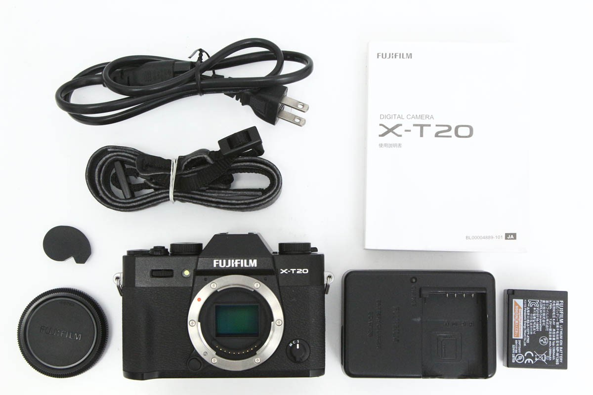 FUJIFILM X-T20 ボディ [ブラック]（センサー清掃済） CA01-R3941-2P4