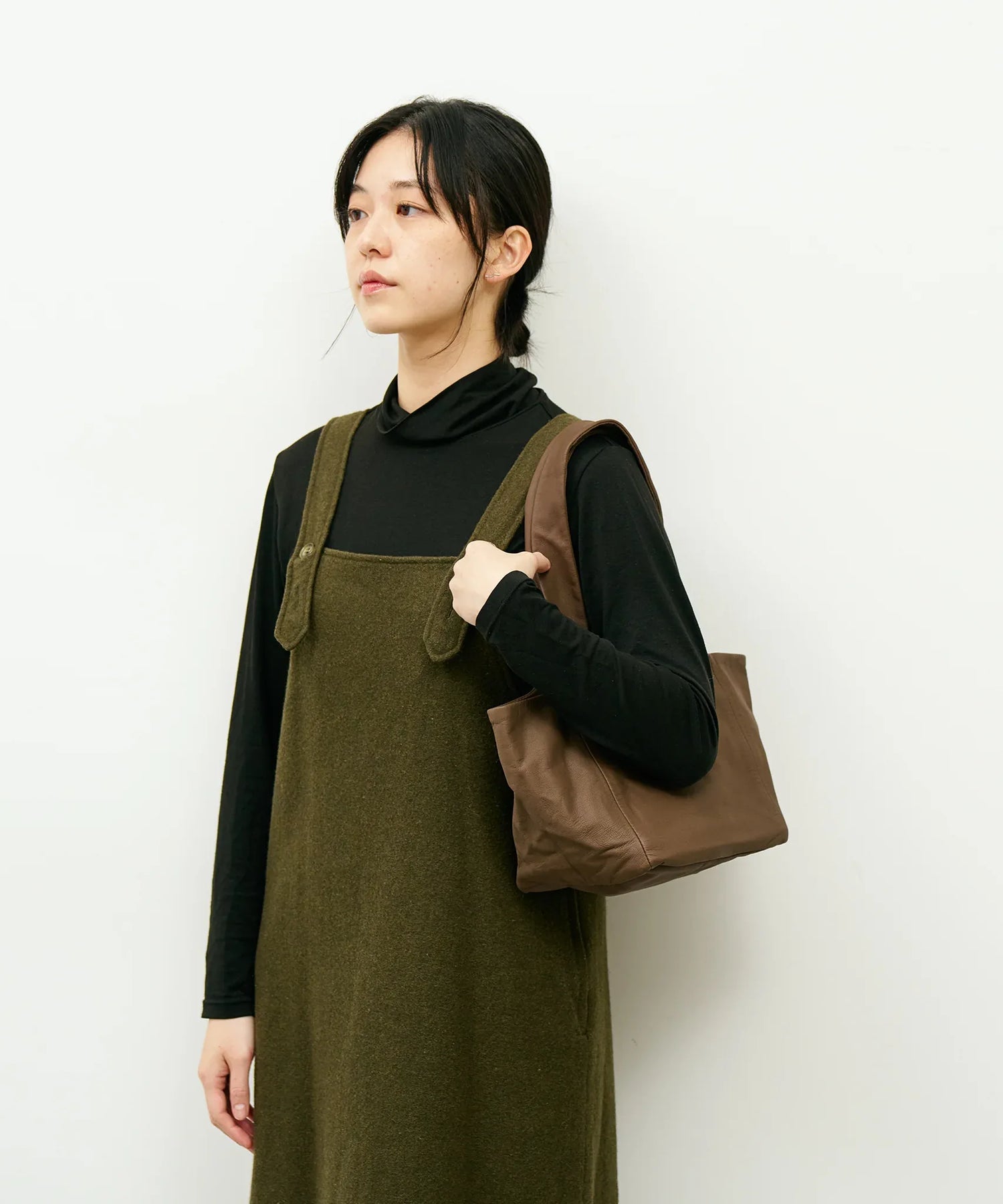 REN公式】やわらかなヤギ革のトートバッグ｜シンプルで美しい本革バッグ