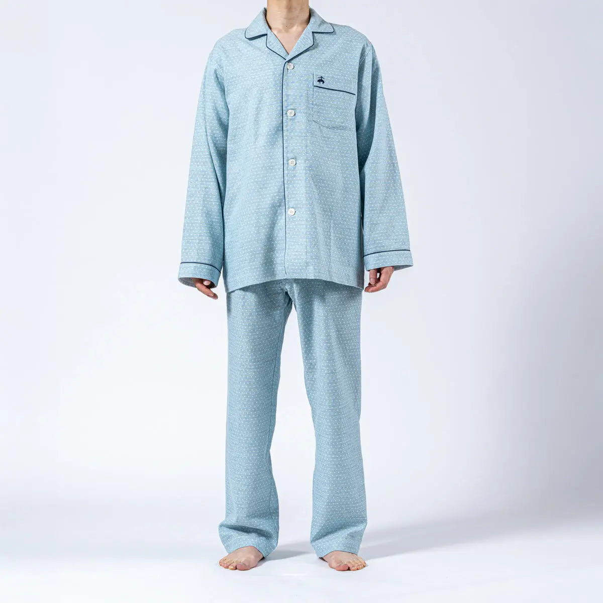 Brooks Brothers ブルックス ブラザーズ ダブルガーゼドットジャカード