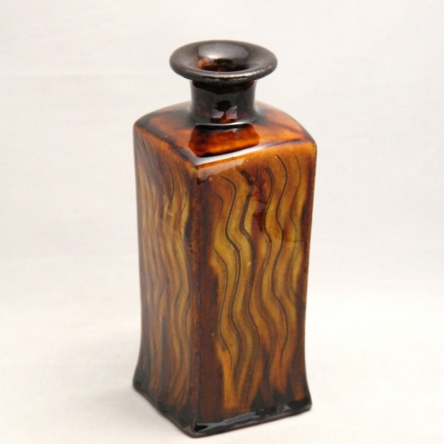 舩木 研兒 「飴釉花瓶」 | 京都祇園の古美術、古陶磁、作家もの、民藝