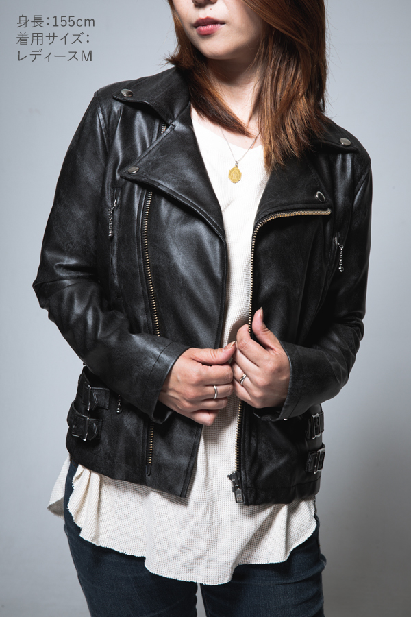 ふあんくらぶ会員限定 ReoNa×HELLCATPUNKS ライダースジャケット