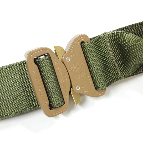 ATS Cobra buckle Rigger's Belt-Ranger Green | REALMENT