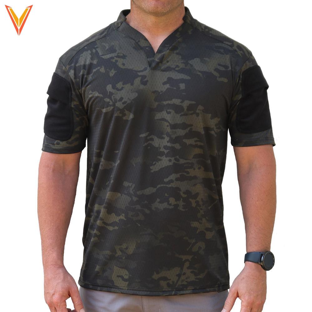 Velocity Systems Rugby Shirt- Multicam Black | REALMENT