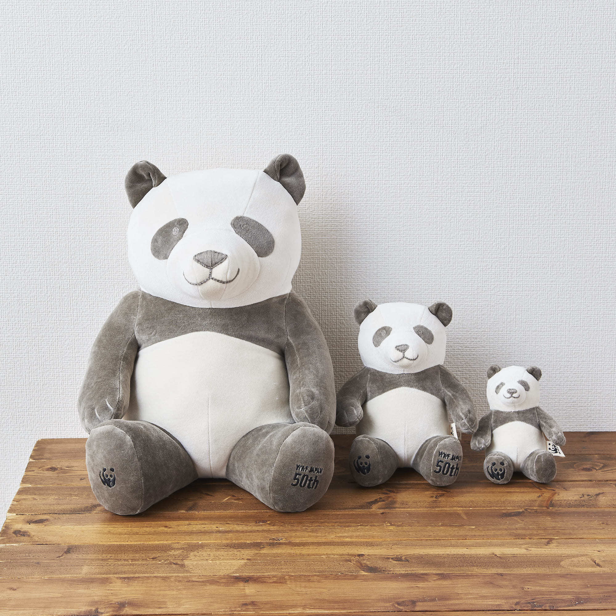 WWFジャパン創立50周年記念、100％オーガニックコットン「パンダ