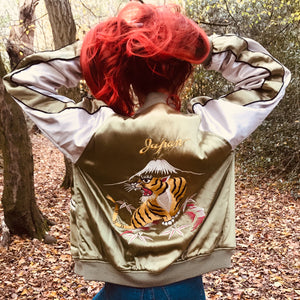 Vintage japanese reversible souvenir jacket – Rebels Choice Vintage