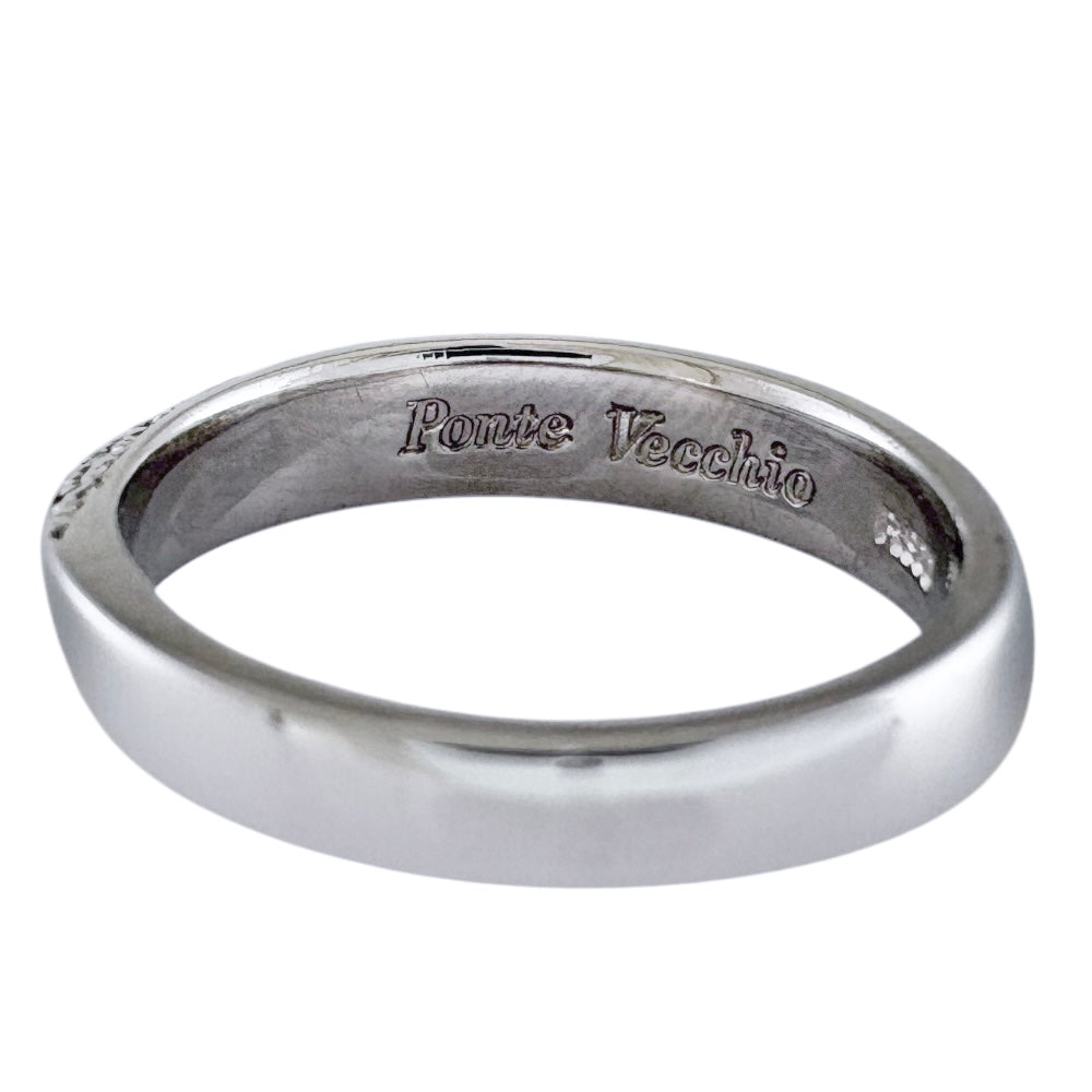 Ponte Vecchio ポンテヴェキオ リング 指輪 8.5号 Pt900プラチナ