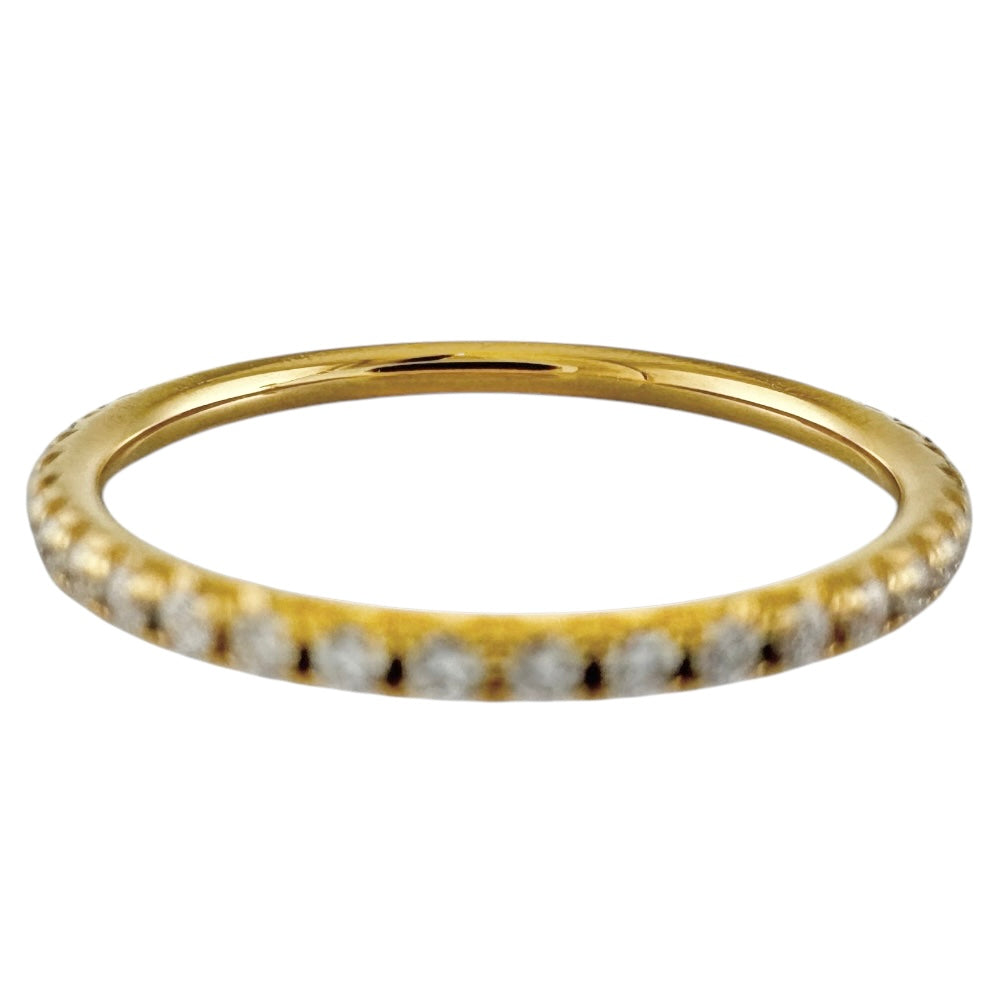 TIFFANY&Co. ティファニー メトロフルエタニティ リング 指輪 7.5号 18