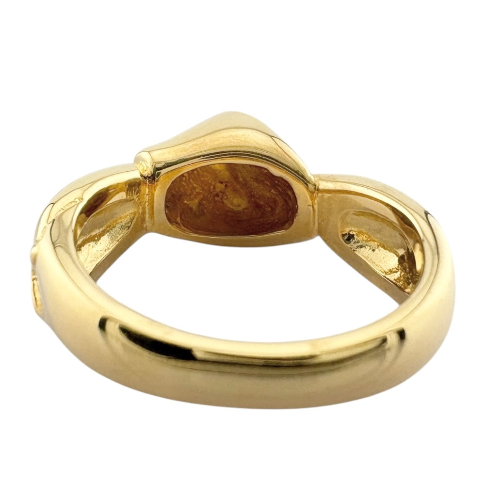 MIKIMOTO ミキモト リング 指輪 11号 18金 K18イエローゴールド