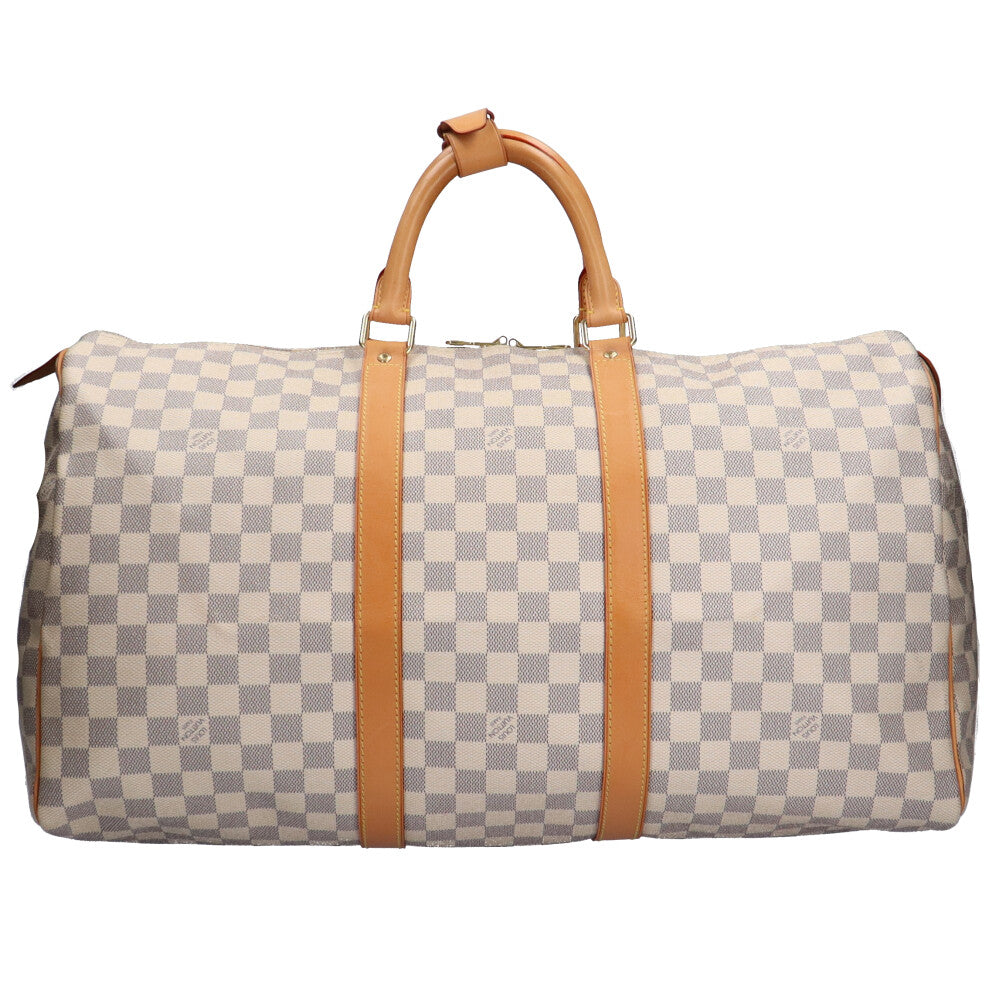 ルイヴィトン LOUIS VUITTON キーポル50 ダミエアズール ボストン