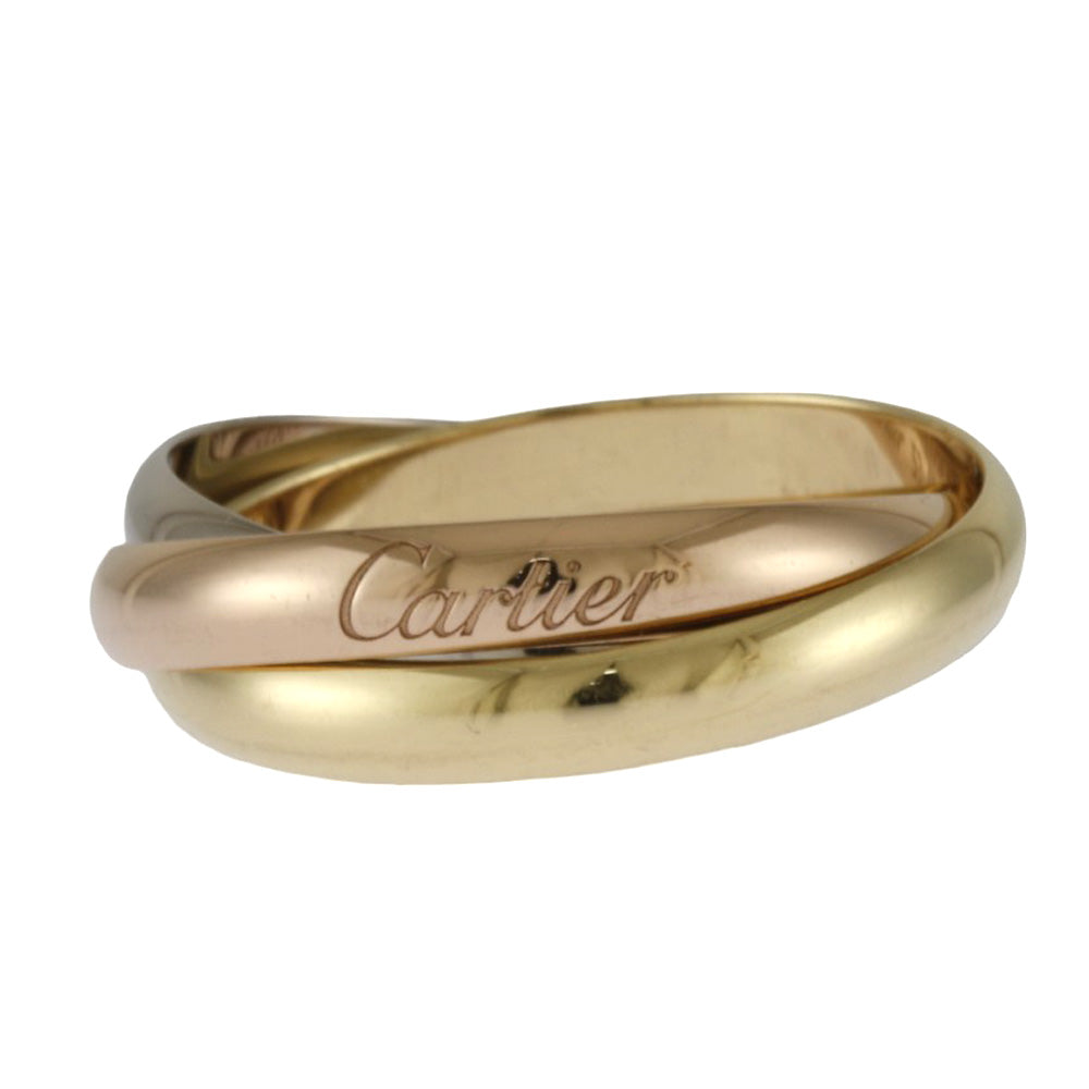 CARTIER カルティエ トリニティ リング 指輪 13号 18金 K18イエロー