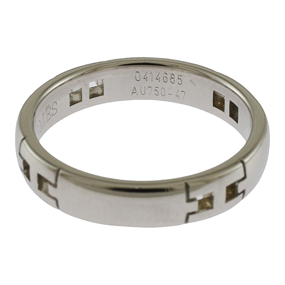 エルメス ヘラクレス リング 指輪 エルメス 7号 18金 レディース