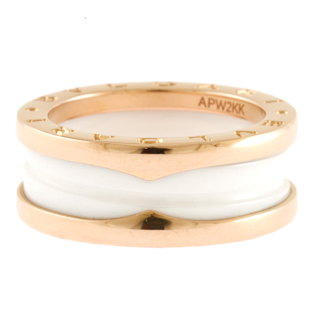 BVLGARI ブルガリ B-zero.1 ビーゼロワン 3バンド ホワイトセラミック