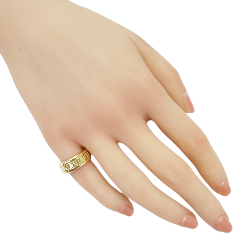 TIFFANY&Co. ティファニー アトラス リング 指輪 9号 18金 K18イエロー