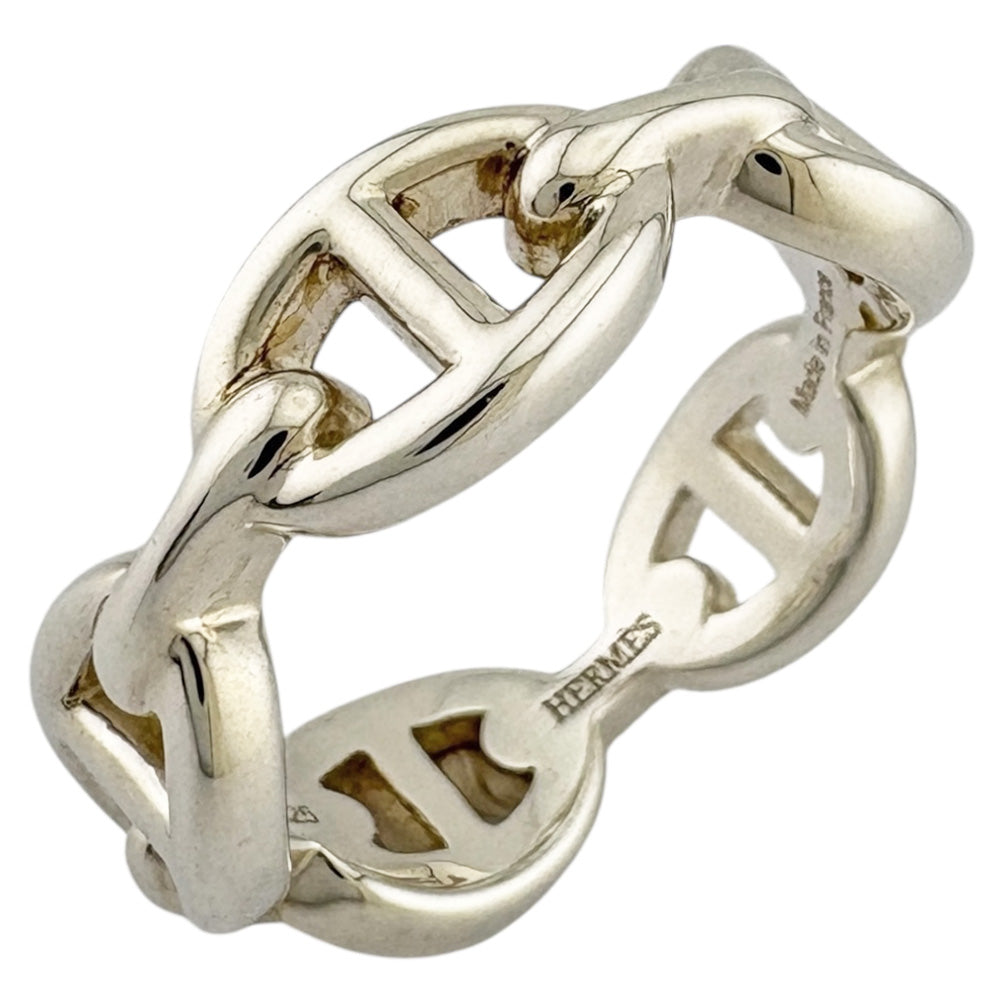 HERMES エルメス シェーヌダンクル リング 指輪 15.5号 シルバー925