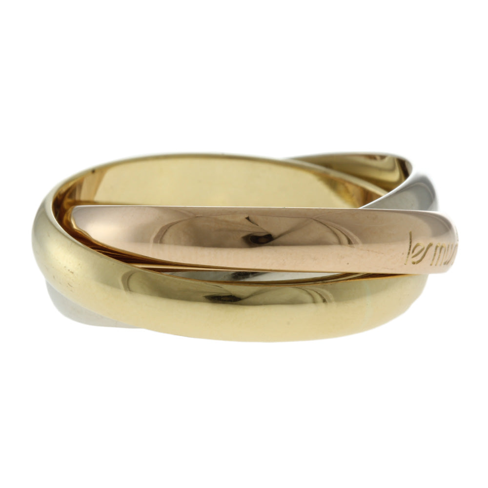 カルティエ CARTIER トリニティ #56 リング・指輪 16号 18金 K18