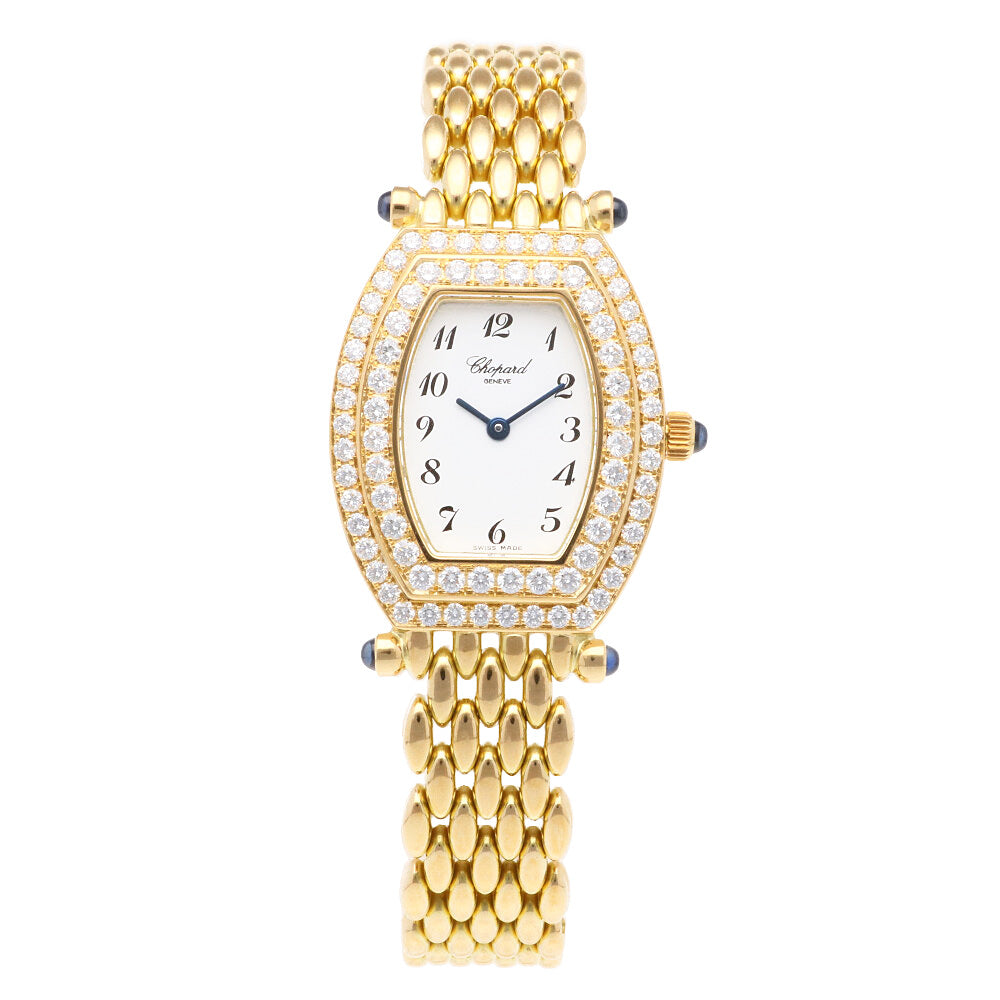 Chopard Watch 18K Yellow Gold 10/6560-23 Quartz Ladies 1 Year