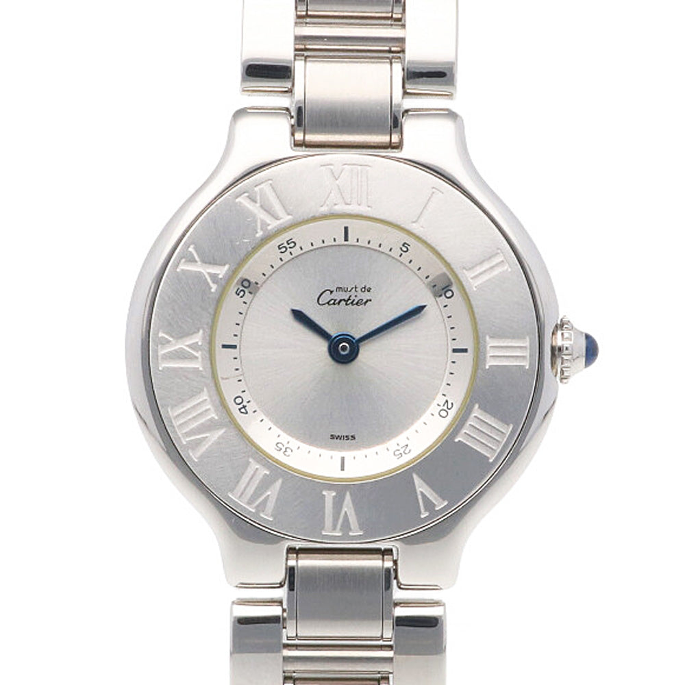 CARTIER カルティエ マスト21 腕時計 ステンレススチール 1340