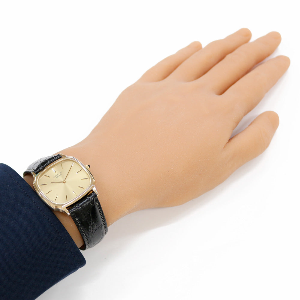 Credor Seiko CREDOR SEIKO Watch K14 Yellow Gold 5930-5080 Men's