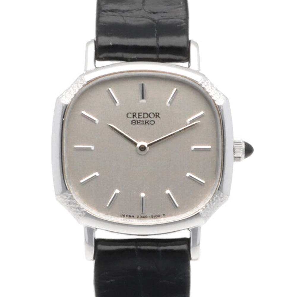 CREDOR SEIKO クレドール セイコー 腕時計 18金 K18ホワイトゴールド