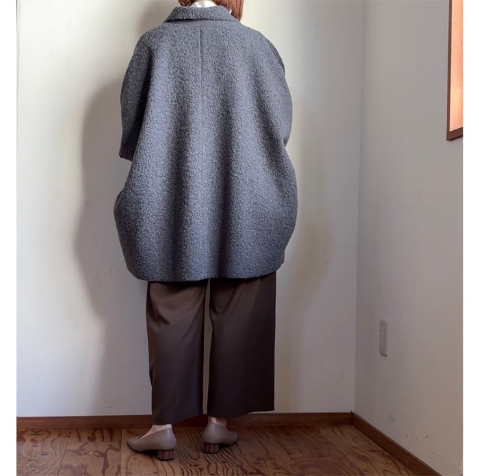 CYNICAL シニカル リバーシブル ボアスライバー ポンチョコート 552