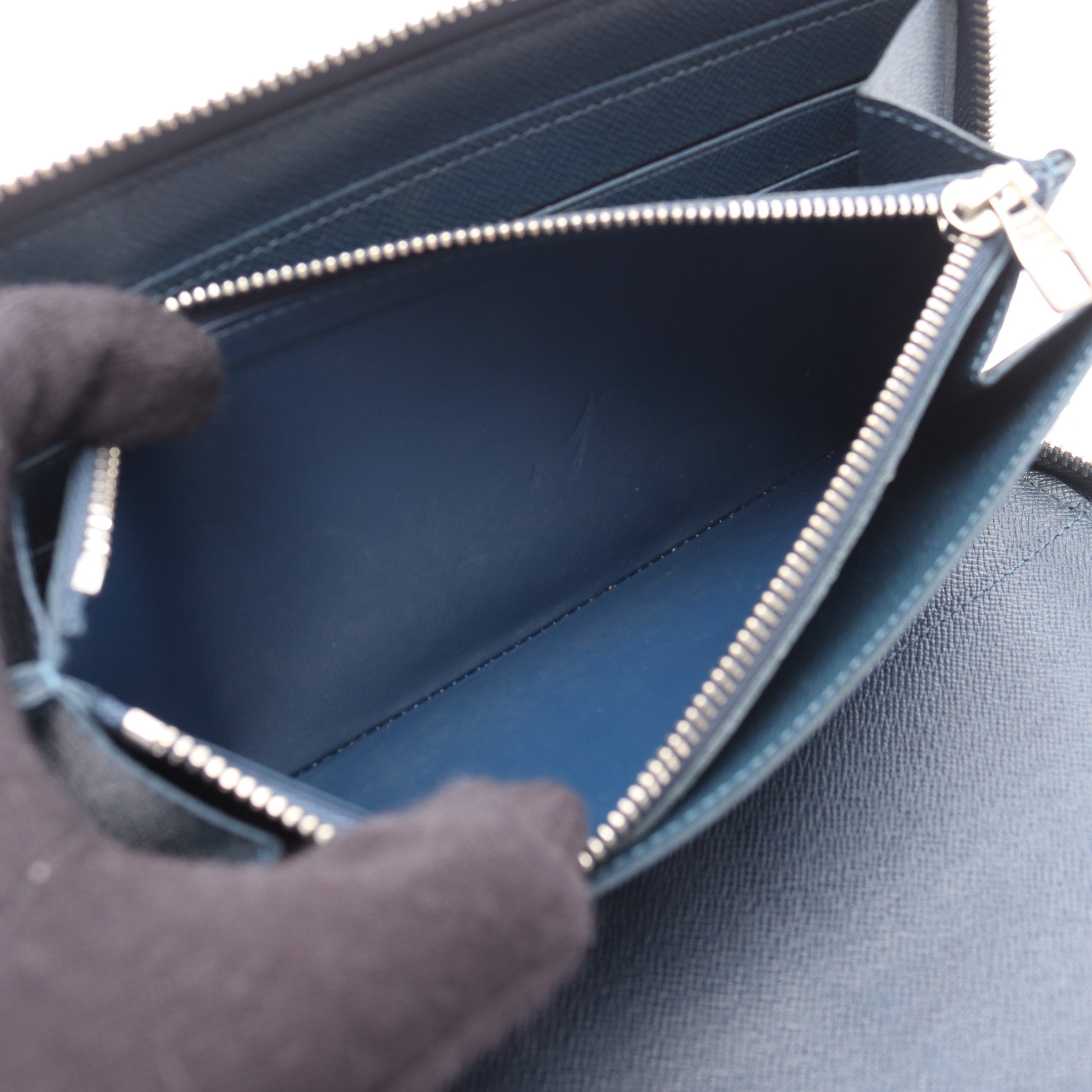 ジッピーオーガナイザー タイガ オセアン ラウンドファスナー長財布