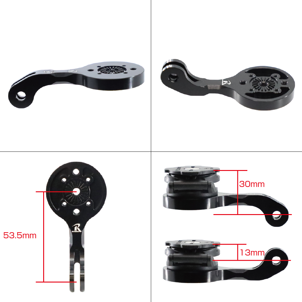 レックマウントプラス-アルミ製 GoProマウント用 変換アダプターS【GP