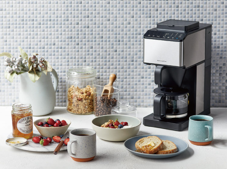 コーン式全自動コーヒーメーカー | récolte（レコルト）