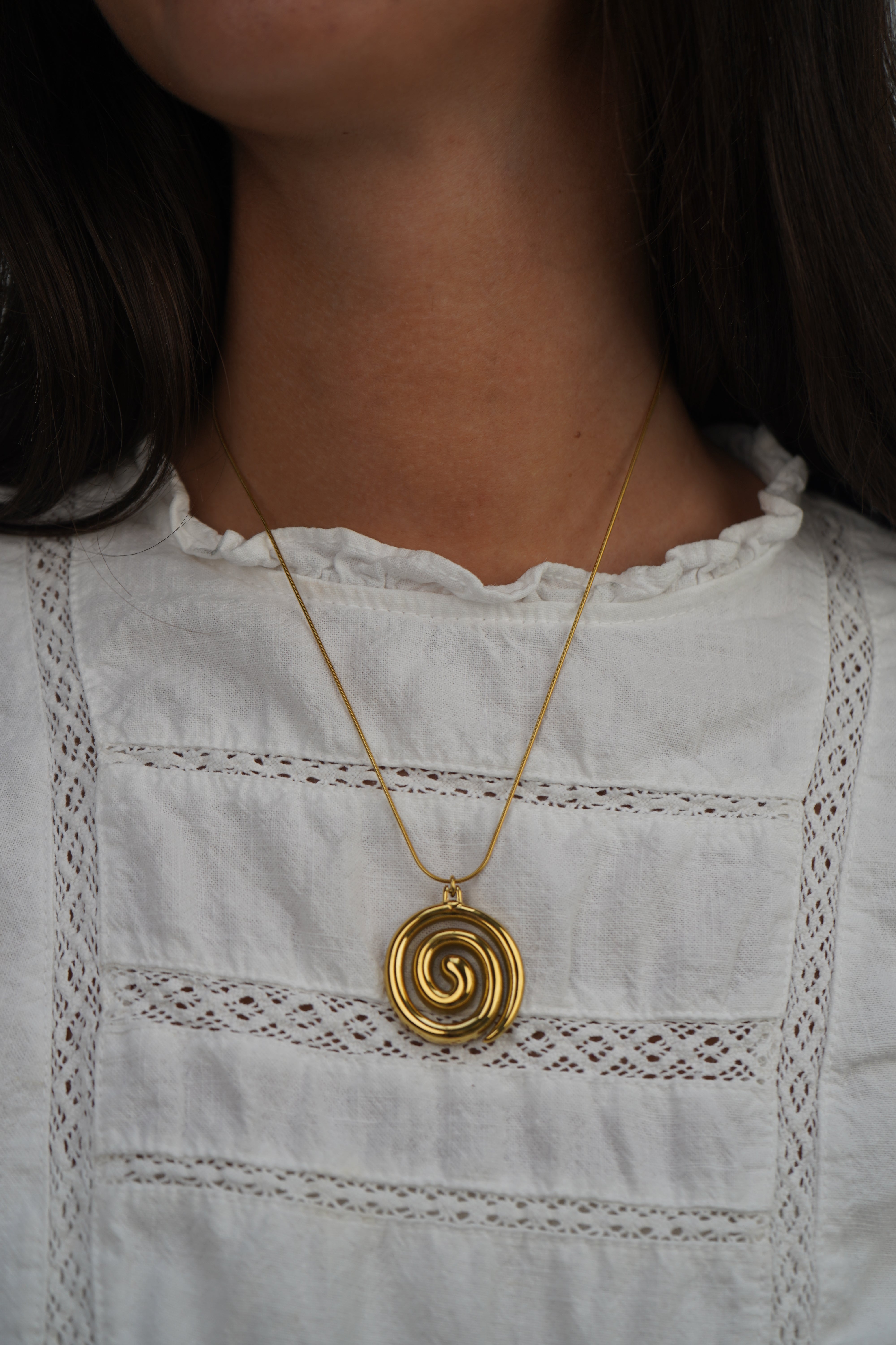 Tilly's swirl necklace – Recreation Jewels