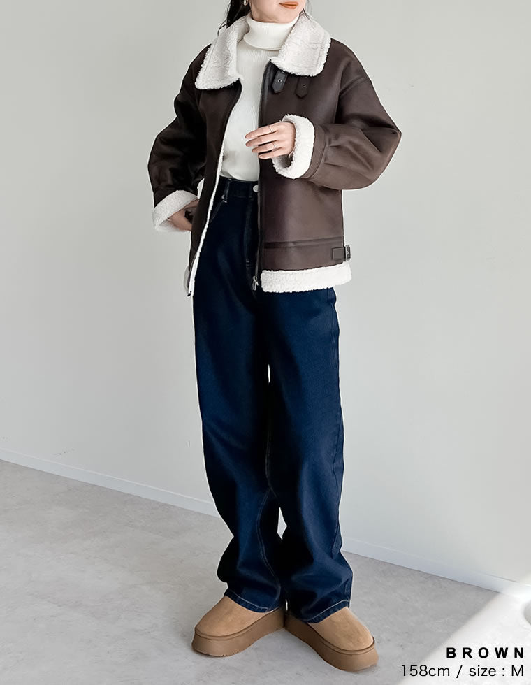 フェイクレザーボンバージャケット - ジャケット/アウター通販 | 人気